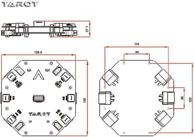 Alt view image 4 of 5 - Dual Trumpet with Power Busbar Distribution Block Wire Harness Kit Compatible with 2018-2023 Can-Am Maverick X3 Max RS Turbo RR, Sport, Trail, Commander and Defender.