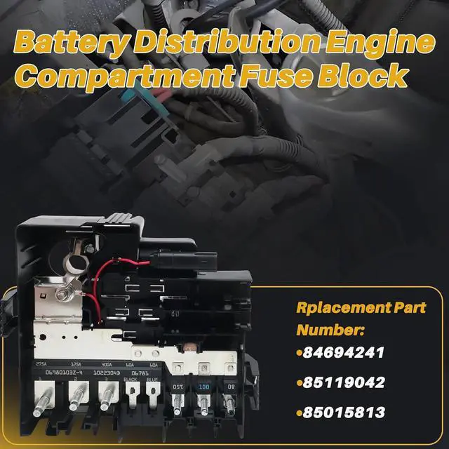 Alt view image 2 of 6 - Mini Power Distribution Box 12V DC Battery Socket Max. 50A Current with 2 x Anderson, 6 x USB & 3 x Cig Sockets, Mini Battery Box for Outdoors RV Camping Fishing Emergency