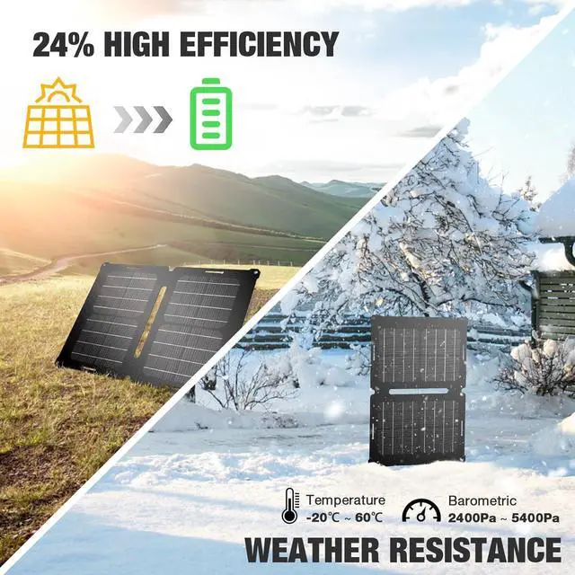 Alt view image 6 of 7 - 12V 25W Solar Battery Charger Maintainer, Portable Solar Panel Car Trickle Charger Waterproof 25 Watt Mono+ SAE Cables Kit for Truck Boat RV Motorcycle Truck Marine Vehicle Battery