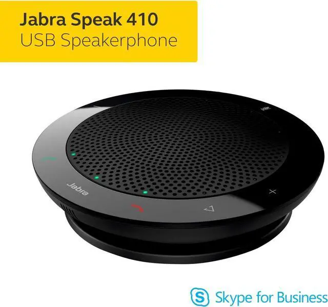 Alt view image 2 of 6 - Speak 410 Corded Speakerphone for Softphones, MS-Optimized  Easy Setup, Portable USB Speaker for Holding Meetings Anywhere with Outstanding Sound Quality