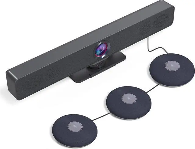 Alt view image 6 of 7 - Halo-COM-MIC 360° Omnidirectional Stereo Conference USB Microphone, AEC, AGC & Noise Suppression, Expansion Mic Up to 3 Times Voice Pickup, Add-on Microphone for APO-60-UC
