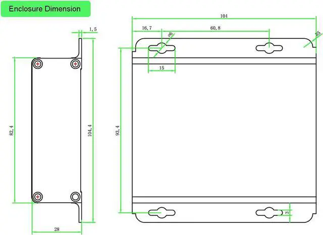 Alt view image 3 of 6 - USB 2.0 hub Over Fiber Extender to Max 5 Kilometers SMF Fiber or Max 500 Meters MMF Fiber, Compatible with USB 1.1, Supports Oscilloscope Devices etc