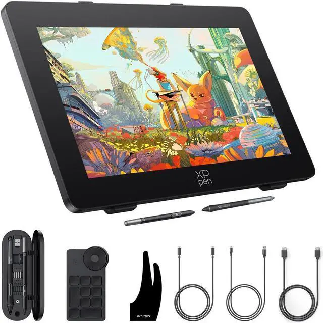 Main image of Artist Pro 24 Gen2 4K Ultra HD Drawing Tablet with Screen, Dual 16384 Pen Pressure Stylus, Wireless Keydial, 99% Adobe RGB, E<1 Graphic Tablet with Full Laminated AG Pen Display 23.8"