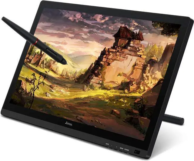 Main image of D22S 21.5 inch Graphic Drawing Tablet with Screen Pen Display, 8192 Levels Pen Sensitivity with 60°Tilt,1920x1080 FHD Graphic Drawing Monitor 100% sRGB Included Adjustable Stand