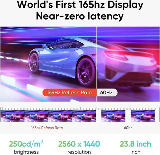 Alt view image 2 of 7 - Artist Pro 24 Gen2 165hz Drawing Tablet with Screen, E < 1 Graphic Tablet with Full Laminated AG Screen, Drawing Monitor with Dual 16384 Pen Pressure Battery-Free Stylus, Mini Keydial, 23.8"