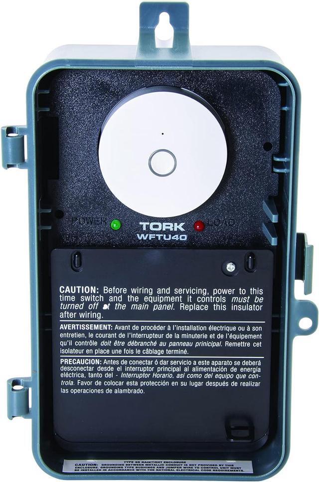 Alt view image 6 of 7 - WFTU40 a Brand Industries Indoor/Outdoor Smart 7-Day, Multi-Voltage Time Switch with Wi-Fi App Integration, 40 Amp, Gray