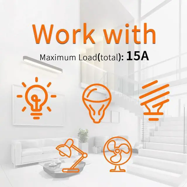 Alt view image 7 of 7 - Z-Wave Outlet Mini Plug-in Socket, Z-Wave Hub Required, 800 Series Zwave Plug Built-in Repeater/Range Extender, Work with SmartThings, Wink, Alexa, Google Assistant, FCC Listed (MP21Z)