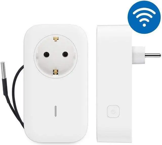Main image of Smart Plug Wifi Remote Control Outlet Alexa & IFTTT, Energy monitoring and Timer function, No HUB required, Delayed Switch Supports external temperature probe (SP1 WiFi & SIM)