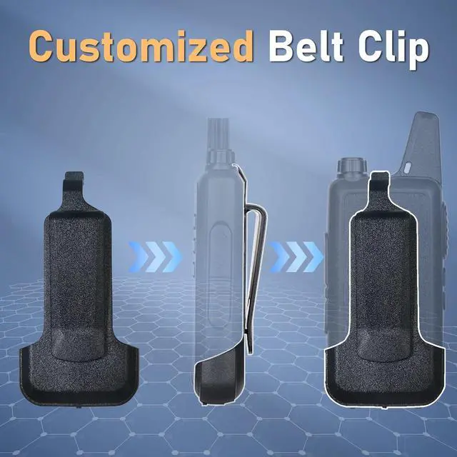 Alt view image 7 of 7 - TD-M8s 2 Way Radio Walkie Talkies Rechargeable VOX License-Free Two Way Radio with Earpiece Walkie Talkies for Adults School Church Restaurant Business Office (10 Pack)