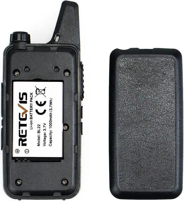 Alt view image 7 of 7 - RT22 2 Way Radios Walkie Talkies,Rechargeable Long Range Two Way Radio, USB C VOX Small Emergency 2 Pin Earpiece Headset,for School Retail Church Restaurant (Packed in Pairs with 5 Boxes)