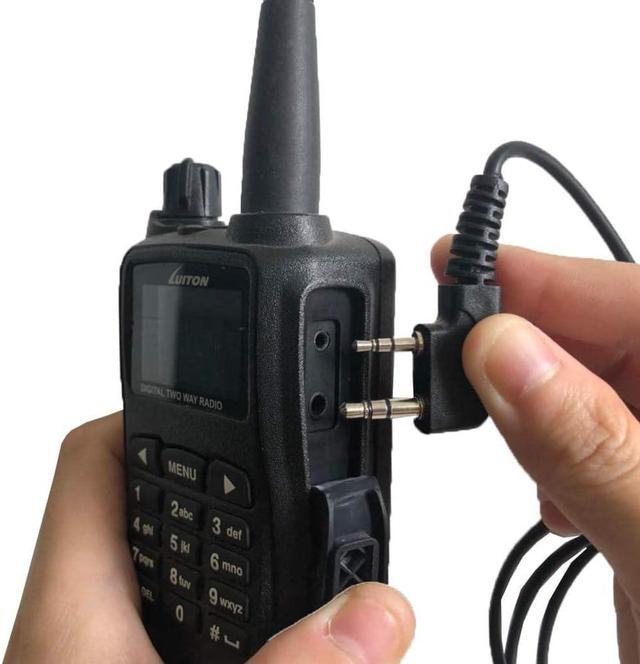 Alt view image 2 of 7 - 20 Pack Walkie Talkie Earpiece with Mic for BaoFeng Radio Headset for Baofeng UV-5R BF-888S Arcshell H-777 RT21 RT22 Kenwood 2 Way Radio by LUITON
