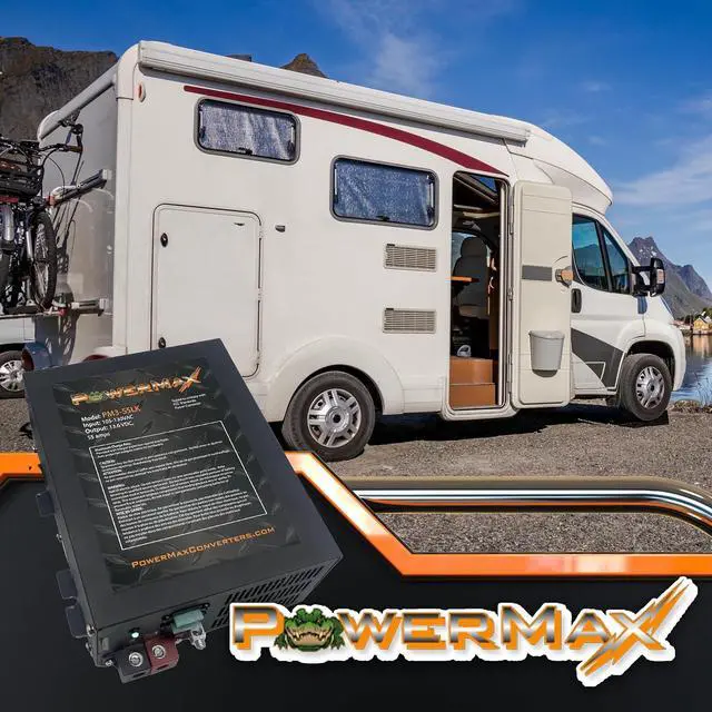 Alt view image 7 of 7 - PM3-55 RV Power Converter | High-Performance 110 Volt to 12 Volt DC Power Supply Charger w/ 55 Amp Capacity | Ideal for Efficient & Reliable Power Management in Recreational Vehicles