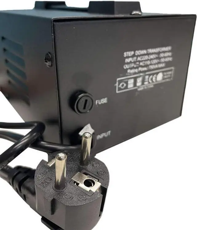 Alt view image 4 of 4 - LT Series 1500 Watt Voltage Converter Transformer Step Up/Down - 110v to 220v / 220v to 110v Power Converter - Fully Grounded Cord - Universal Socket, CE Certified