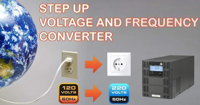 Main image of 220 Volt/50Hz AC Power Source - Step-Up Voltage & Frequency Converters (2000VA/1800W) UX-2K