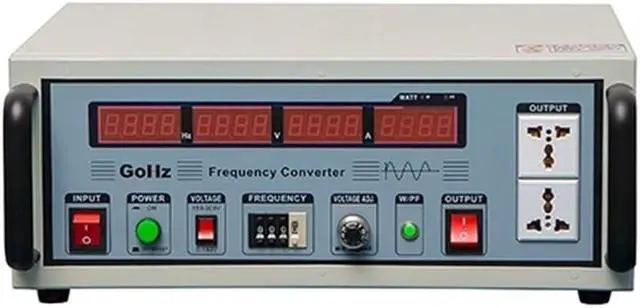 Single Phase 120V 60Hz to 240V 50Hz Converter, 1kVA 110V to