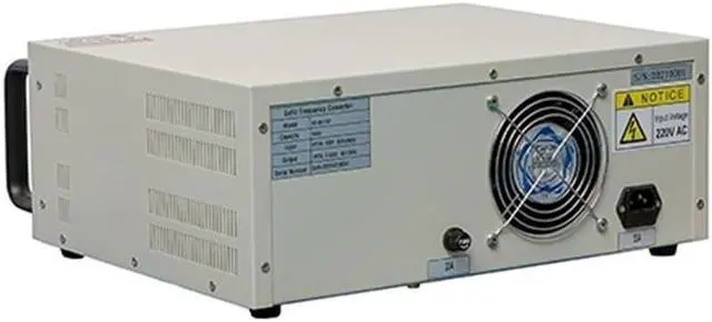 Alt view image 3 of 4 - Single Phase 120V 60Hz to 240V 50Hz Converter, 1kVA 110V to 230V 1 Phase Static Frequency Converter (Output Frequency: 50Hz/60Hz)