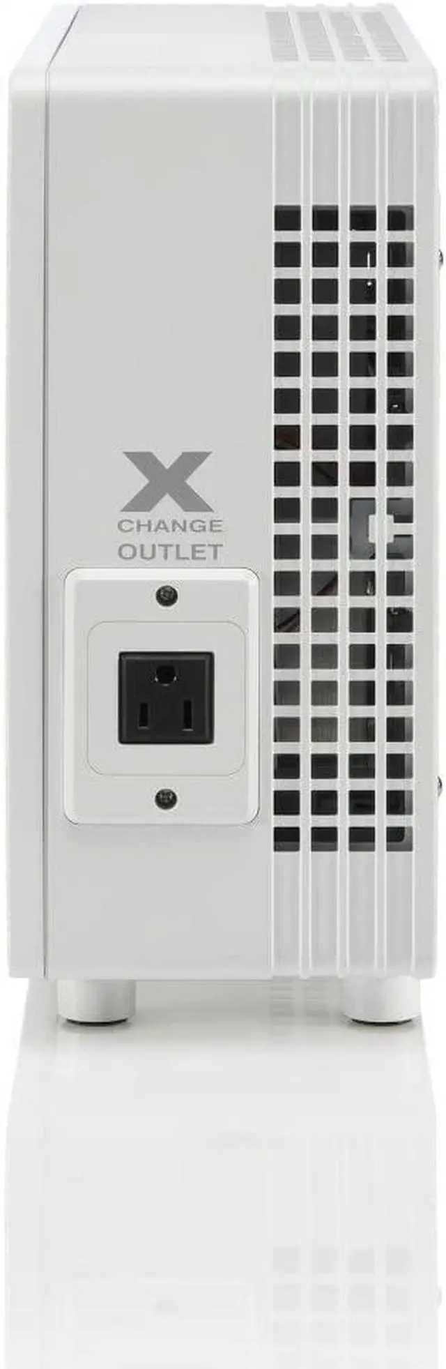 Alt view image 2 of 7 - Voltage & Frequency Converter - PowerXchanger Deluxe Series X-10 (White) 10 Amps/1200 Watts - Continuous Power, Plug & Play, No Noise - Convert 230V 50Hz to 110V 60Hz