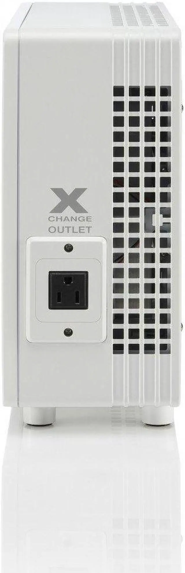 Alt view image 7 of 7 - Voltage & Frequency Converter - PowerXchanger Deluxe Series X-10 (White) 10 Amps/1200 Watts - Continuous Power, Plug & Play, No Noise - Convert 230V 50Hz to 110V 60Hz