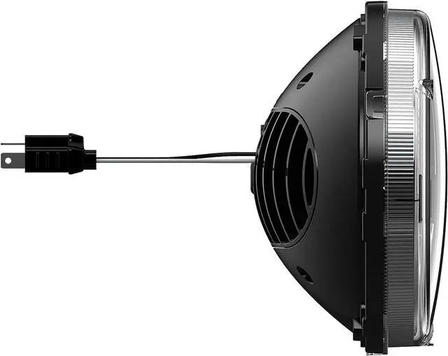 Alt view image 4 of 7 - automotive lighting H6024LED LED Integral Beam, Universal Plug and Play LED Replacement for H6024 (7-inch round) Sealed Beam Applications, 1 Pack