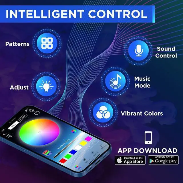 Alt view image 3 of 7 - 2016-2020 Tesla Model 3 Y Interior Car Neon Lights (Center Console+Dashboard+Seat Back+4 Foot Lights) with Matching Armrest Organizer, Tesla Ambient Lighting, APP-Controlled LED Strip Lights