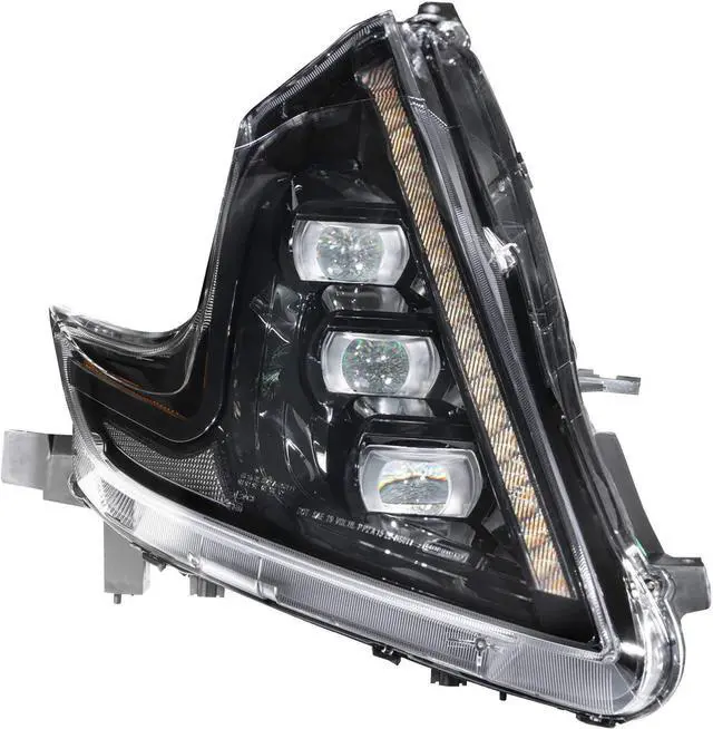 Alt view image 4 of 7 - XB LED Headlight (LHD), Fits 2008-2020 Nissan 370Z, Plug and Play Housing Upgrade, DOT Approved LED Assembly with Switchback Sequential Turn Signals & UV Coated Lens (1x LF474-ASM)