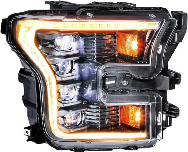 Alt view image 3 of 7 - Lighting LF502-A.2-ASM Projector Headlamps Fits Ford F-150