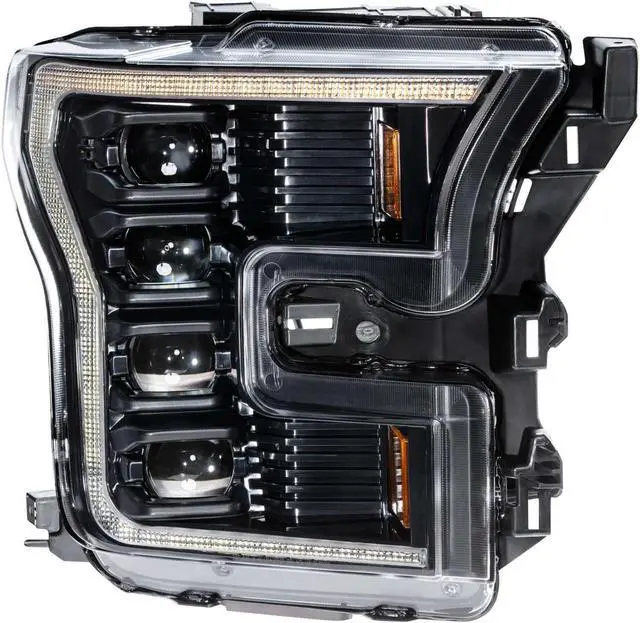 Alt view image 6 of 7 - Lighting LF502-A.2-ASM Projector Headlamps Fits Ford F-150