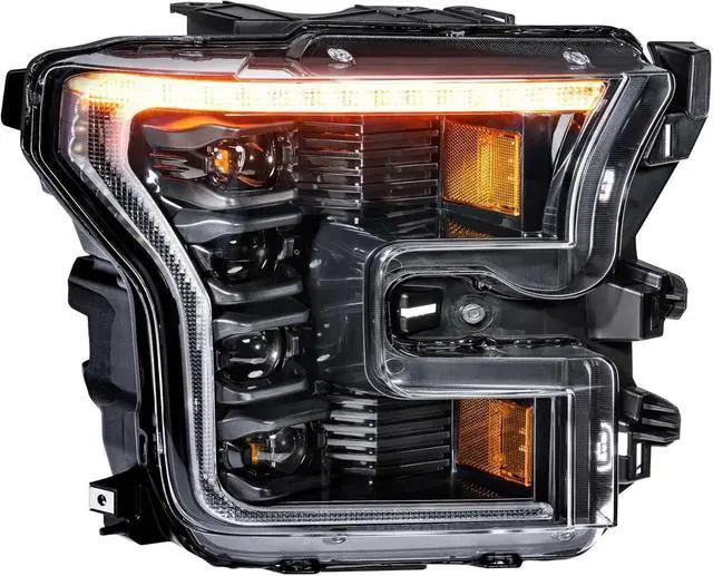 Alt view image 4 of 7 - Lighting LF502-A.2-ASM Projector Headlamps Fits Ford F-150