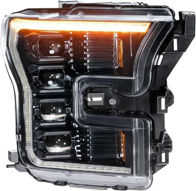 Alt view image 7 of 7 - Lighting LF502-A.2-ASM Projector Headlamps Fits Ford F-150