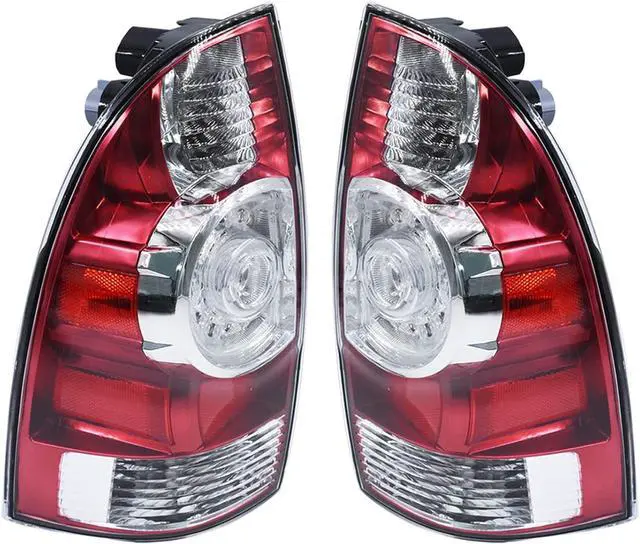 Alt view image 2 of 6 - Tail Light Replacement Parts Brake Lamp Replacement for 2005-2015 Toyota Tacoma 8156004150 Left and Right Side Taillights Car Accessories