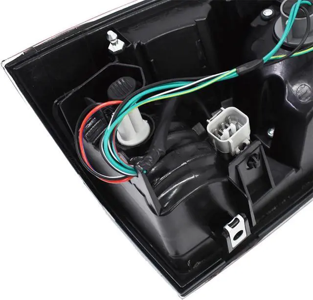 Alt view image 5 of 6 - Tail Light Replacement Parts Brake Lamp Replacement for 2005-2015 Toyota Tacoma 8156004150 Left and Right Side Taillights Car Accessories