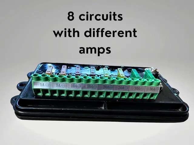 Alt view image 5 of 5 - Automotive Wireless 8 Circuit Wiring Harness for LED Lights, Lightbars, and Accessories