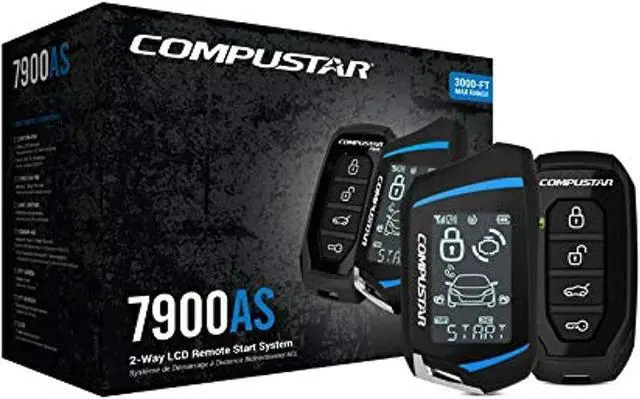 Main image of CS7900-AS All-in-One 2-Way Remote Start and Alarm Bundle w/ 3000 Feet Range