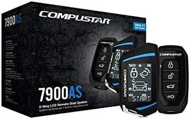 Alt view image 7 of 7 - CS7900-AS All-in-One 2-Way Remote Start and Alarm Bundle w/ 3000 Feet Range