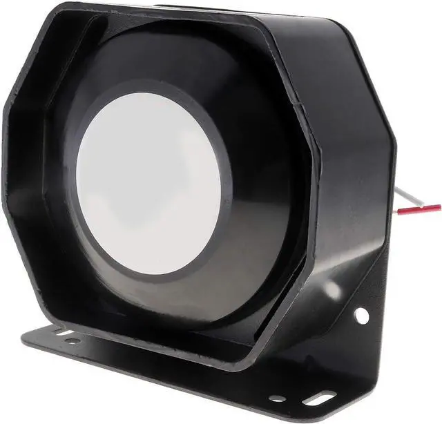 Alt view image 3 of 7 - DC12V 400W 8 Sound Loud Car Warning Alarm Police Siren Horn Speaker with MIC System and Remote Control
