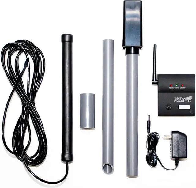 Main image of Mighty Mule FM231 Wireless Driveway Alarm  Electromagnetic Vehicle Detection, Indoor Receiver, 400 ft Range, Expandable, Battery Powered, Easy Installation, Driveway & Property Security System