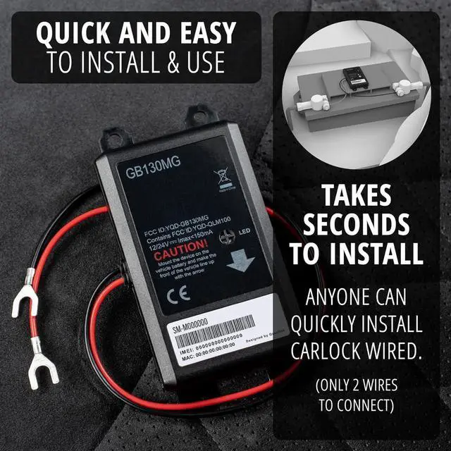 Alt view image 6 of 7 - Wired Hidden GPS Car Tracker - 12-24v Battery, Anti Theft Car Device, 4G LTE, Instant Alerts, Easy Install, Multi-Network SIM, Real-Time Monitoring