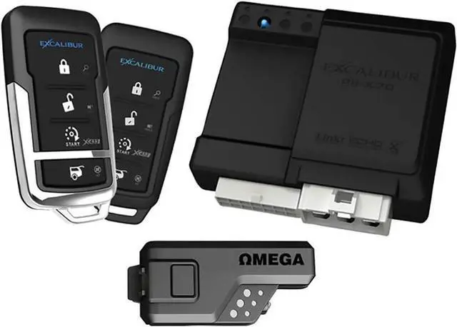 Main image of RS370 1-Way Paging Remote Start/Keyless Entry/Vehicle Security System (with 4 Button Remote and Sidekick Remote), 1 Pack