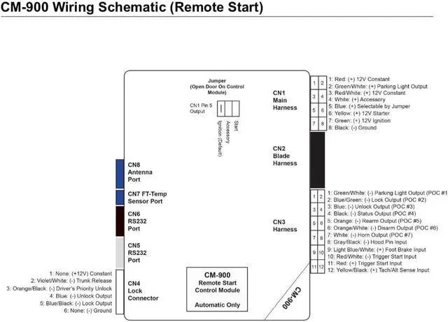 Alt view image 6 of 7 - CS4900-S (4900S) 2-Way Remote Start and Keyless Entry System with 3000-ft Range