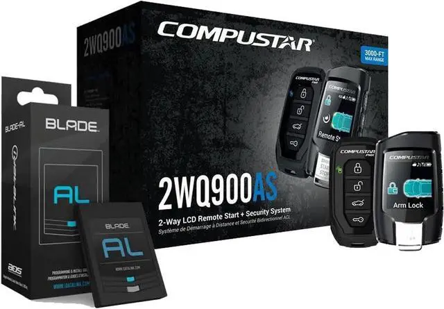 Main image of 2-Way Car Remote Start & Alarm Bundled with + (1) iDatalink ADS-Blade AL Universal Integration Cartridge