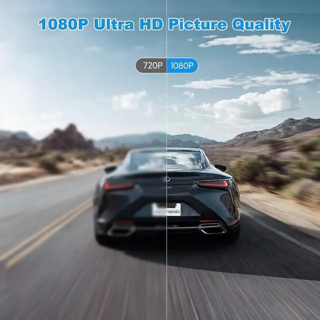 Alt view image 4 of 7 - Wireless Backup Camera with 5" Monitor VASTEND Battery Powered RV Camera System 3 Mins DIY Installation Rear View Camera HD 1080P Reverse Camera for Car Van SUV Pickup Trailer Camper, VS-5A