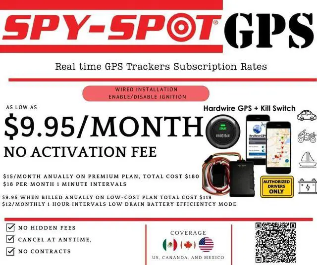 Alt view image 2 of 7 - Spot GPS Vehicle Tracker with 4G Hard Wire Kill Switch | Remotely Disable The Ignition from Any Location | Real-Time Locator and Tracking Device with US Coverage | Subscription Required