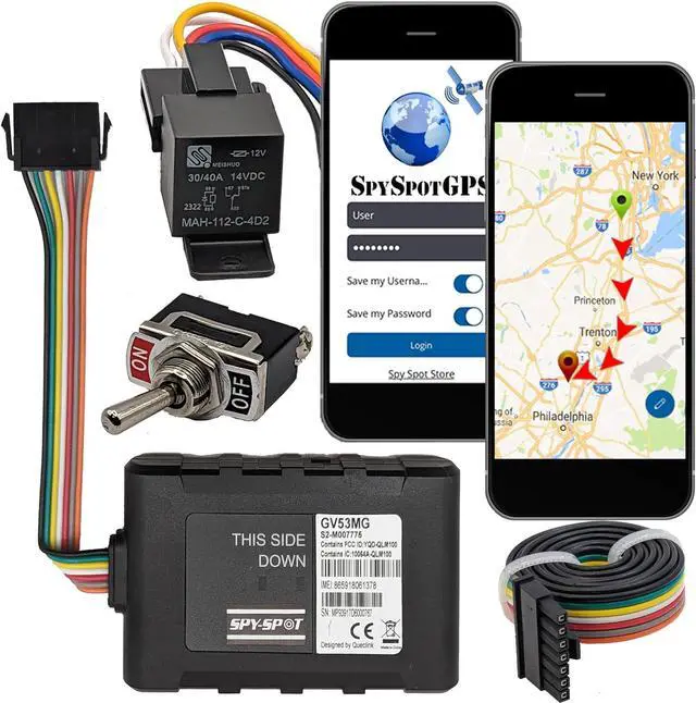 Main image of Spot GPS Vehicle Tracker with 4G Hard Wire Kill Switch | Remotely Disable The Ignition from Any Location | Real-Time Locator and Tracking Device with US Coverage | Subscription Required