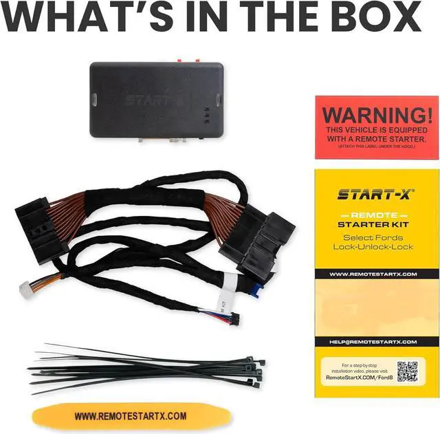 Alt view image 3 of 4 - Remote Start Kit Compatible with F-150 15-19, F-250 17-19, Ranger 19, Settings Enabled in The Dash