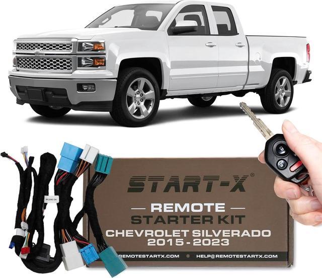 Main image of Plug N Play Remote Starter Kit for Chevy Silverado & Sierra 1500/2500/3500 2015-2023 / Key Start