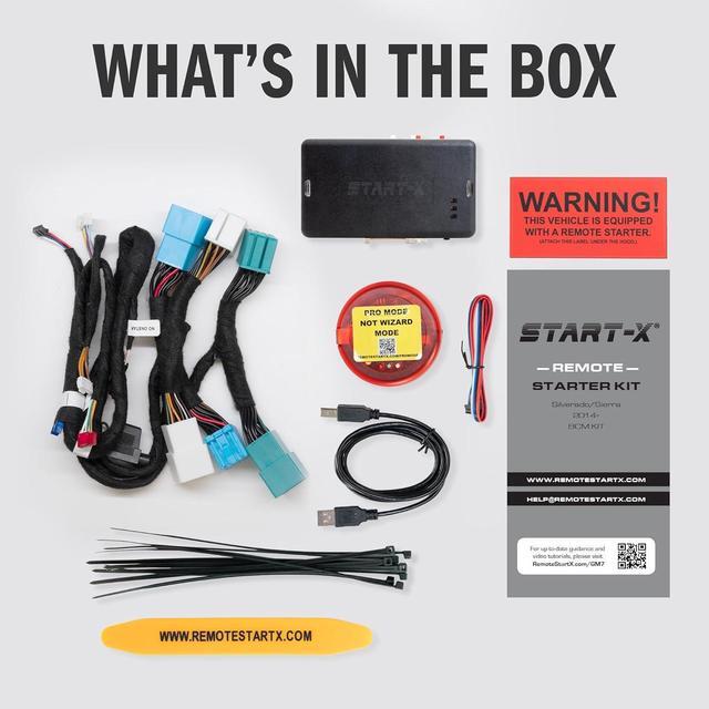 Alt view image 2 of 4 - Plug N Play Remote Starter Kit for Chevy Silverado & Sierra 1500/2500/3500 2015-2023 / Key Start