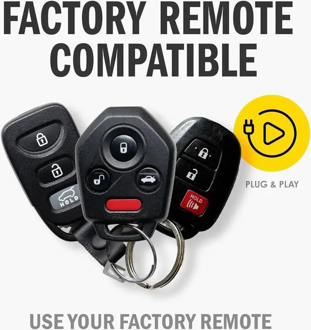 Alt view image 4 of 4 - Remote Start Kit Compatible with F-150 15-19, F-250 17-19, Ranger 19, Settings Enabled in The Dash