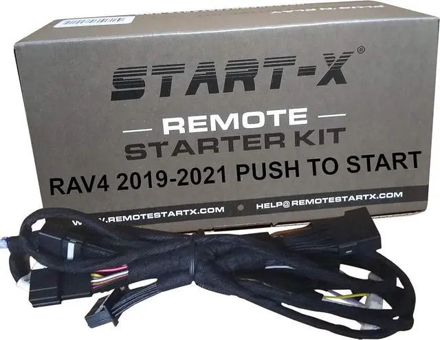 Alt view image 2 of 4 - (USA Brand) Remote Starter Kit for RAV4 Push to Start 2019-2021 || 3X Lock to Remote Start || Plug N Play || Zero Wire Splicing! NOT Compatible with Key Start Vehicles