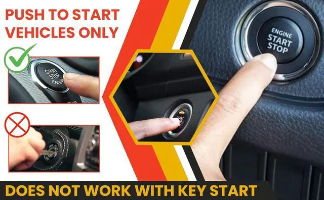 Alt view image 3 of 4 - (USA Brand) Remote Starter Kit for RAV4 Push to Start 2019-2021 || 3X Lock to Remote Start || Plug N Play || Zero Wire Splicing! NOT Compatible with Key Start Vehicles