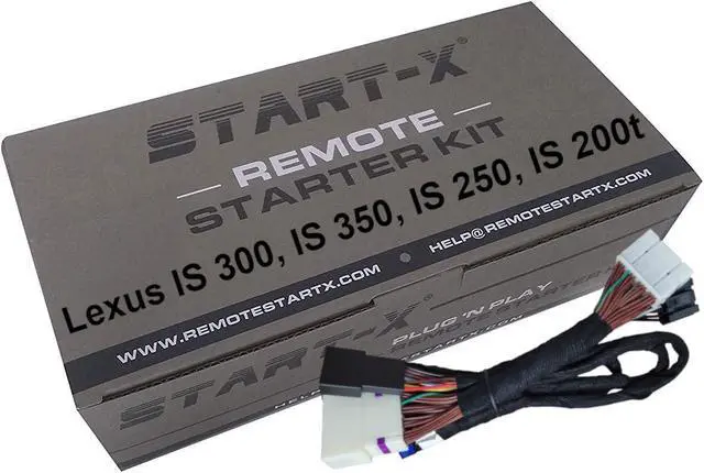 Main image of Remote Starter Kit for Lexus IS300 2016-2020, IS350 2014-2020, IS250 2014-2015, IS200t 2016-2017 || Plug n Play || Lock 3X to Remote Start